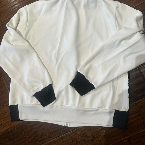 Vintage Lady Foot Locker White and Black Utility Jacket - Picture 4 of 5